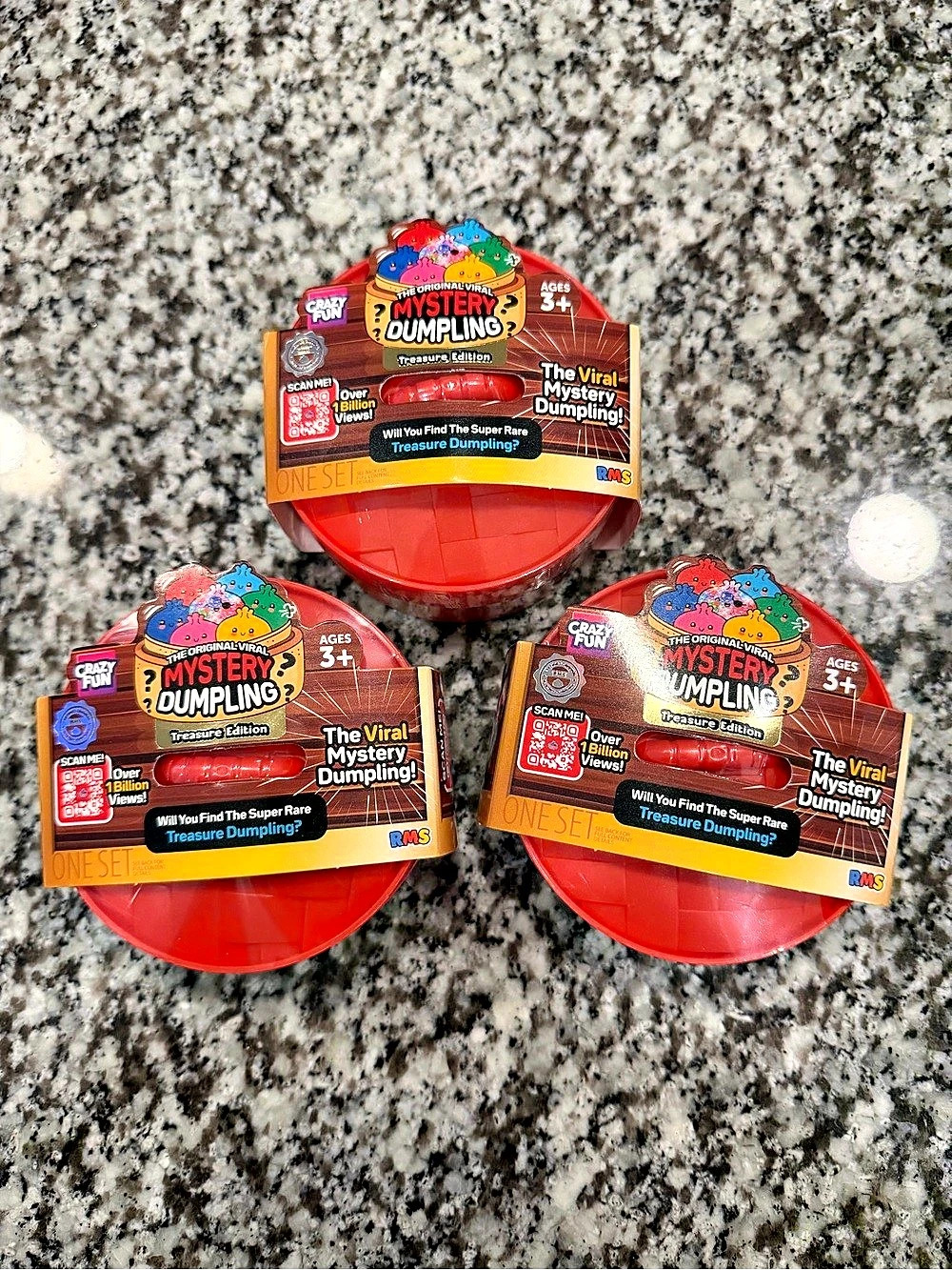 Crazy Fun The Viral Mystery Dumpling Mystery Dumpling Toy Set